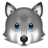 wolf emoji alittlecane